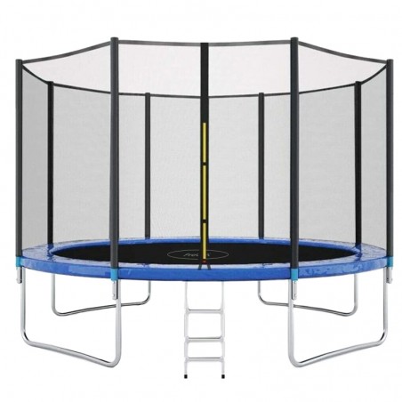 Trambulina cu diametru de 366 cm, plasa protectie inclusa, 4 picioare duble, sarcina maxima 150kg