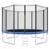 Trambulina cu diametru de 366 cm, plasa protectie inclusa, 4 picioare duble, sarcina maxima 150kg