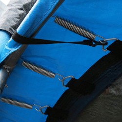 Trambulina copii, diametru 244 cm, plasa protectie laterala, scara acces