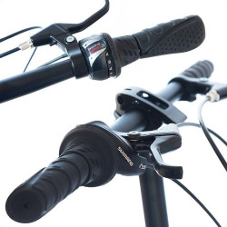 Bicicleta pliabila 20 inch, 7 viteze, schimbator Shimano, cadru aluminiu, portbagaj, Phoenix