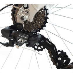 Bicicleta pliabila 20 inch, 7 viteze, schimbator Shimano, cadru aluminiu, portbagaj, Phoenix