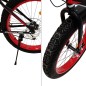 Bicicleta Fat Bike 26 inch, cadru otel, 21 viteze, schimbator Shimano, roti 4", Phoenix