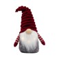 Decoratiune Craciun, figurina textila, pitic cu barba luminata, gnom Decoratiune Craciun, figurina textila, pitic cu barba luminata, gnom