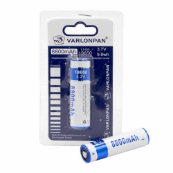 Acumulator Li-Ion 18650, capacitate 8800 mAh, maxim 4.2 V