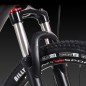 Bicicleta MTB de 26 inch, 21 viteze Shimano, jante aluminiu, frane disc, Phoenix, negru-rosu