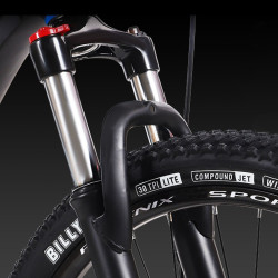 Bicicleta MTB de 26 inch, 21 viteze Shimano, jante aluminiu, frane disc, Phoenix, negru-albastru