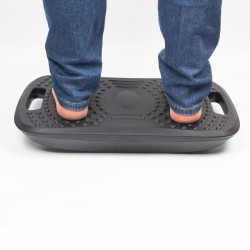 Suport ergonomic pentru picioare, cu balans, suprafata texturata, 51.5x34.5x8.5 cm