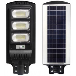 Lampa solara stradala LED, 150 W, IP65, temperatura culoare 6000 K, telecomanda inclusa