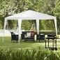 Cort pentru gradina 3x3 m, pavilion 3 pereti cu ferestre laterale, cadru de otel, impermeabil, 85g/mp Cort pentru gradina 3x3 m, pavilion 3 pereti cu ferestre laterale, cadru de otel, impermeabil, 85g/mp