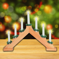Lumanari decorative de Craciun, becuri tip flacara, Home