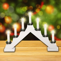 Lumanari decorative de Craciun, becuri tip flacara, Home
