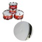 Set tobe copii Jazz&Drum, 5 tobe, bete, RESIGILAT