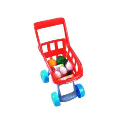 Set supermaket, 24 accesorii, lumini, efecte sonore, carucior cumparaturi, casa de marcat, 82x50x44 cm