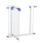 Poarta siguranta pentru copii, metalica, deschidere dubla, reglabila 75-85 cm, protectie scari Poarta siguranta pentru copii, metalica, deschidere dubla, reglabila 75-85 cm, protectie scari