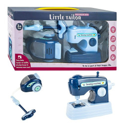 Mini masina de cusut si aspirator jucarie, efecte luminoase si sonore, Little Tailor