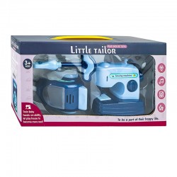Mini masina de cusut si aspirator jucarie, efecte luminoase si sonore, Little Tailor