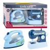 Set mini masina de cusut si fier de calcat, jucarii cu lumina si sunet, Little Tailor