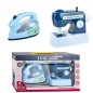 Set mini masina de cusut si fier de calcat, jucarii cu lumina si sunet, Little Tailor