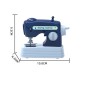 Set mini masina de cusut si fier de calcat, jucarii cu lumina si sunet, Little Tailor