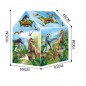 Cort de joaca Dinosaurs house, 93x69x103 cm, interior/exterior