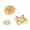 Set constructii magnetic 3D, 43 piese multicolore, 6 ani+