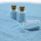 Nisip decorativ albastru care lumineaza aqua