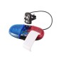 Sonerie tip sirena politie pentru bicicleta, 4 melodii, 6 LED-uri, controler, RESIGILAT Sonerie tip sirena politie pentru bicicleta, 4 melodii, 6 LED-uri, controler, RESIGILAT
