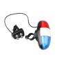 Sonerie tip sirena politie pentru bicicleta, 4 melodii, 6 LED-uri, controler, RESIGILAT Sonerie tip sirena politie pentru bicicleta, 4 melodii, 6 LED-uri, controler, RESIGILAT