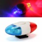 Sonerie tip sirena politie pentru bicicleta, 4 melodii, 6 LED-uri, controler, RESIGILAT Sonerie tip sirena politie pentru bicicleta, 4 melodii, 6 LED-uri, controler, RESIGILAT