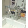 Bucatarie din lemn pentru copii, 102x97x33,5cm, 6 accesorii, telefon, dozator apa