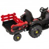 Tractor electric pentru copii, centura de siguranta, faruri, remorca inclusa, telecomanda, muzica