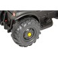 Tractor electric pentru copii, centura de siguranta, faruri, remorca inclusa, telecomanda, muzica