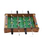 Masa de fotbal cu 18 jucatori, din lemn, 2 mingi, tabele scor, 60,5 x 54,5 x 30,5 cm
