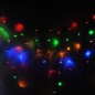 Instalatie Craciun tip perdea, 500 LED-uri multicolore, lungime 34.6 m, LED alb efect fulg nea,IP44 Instalatie Craciun tip perdea, 500 LED-uri multicolore, lungime 34.6 m, LED alb efect fulg nea,IP44