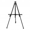 Trepied sevalet metalic pentru pictura, inaltime reglabila 50-150 cm, portabil, husa depozitare