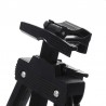 Trepied sevalet metalic pentru pictura, inaltime reglabila 50-150 cm, portabil, husa depozitare
