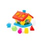 Casuta interactiva educativa, 6 forme geometrice, 21x20x18 cm