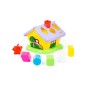 Casuta interactiva educativa, 6 forme geometrice, 21x20x18 cm