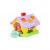 Casuta interactiva educativa, 6 forme geometrice, 21x20x18 cm