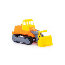 Excavator cu senile mobile, cabina detasabila, multicolor, dimensiune 44x22x23 cm
