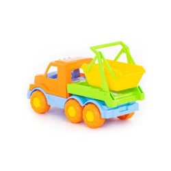 Masina salubrizare, platforma rabatabila, container inclus, 6 roti