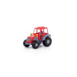 Tractor jucarie, dimensiune 28x17x18 cm, aspect realist, colorat