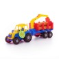 Tractor cu remorca mobila, macara, lemne transport, 61x17x25 cm