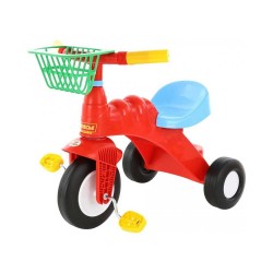 Tricicleta copii, +3 ani, cos detasabil, multicolor, 57x42x49 cm