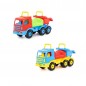 Camion fara pedale, bena basculabila, 6 roti, maner frontal si spatar, 71x26x32 cm Camion fara pedale, bena basculabila, 6 roti, maner frontal si spatar, 71x26x32 cm