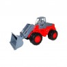 Tractor jucarie cu incarcator cupa frontala, 25x10x11 cm