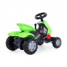 Tractor de teren pentru copii, cu pedale, aspect realist, 125x44x54 cm