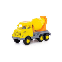 Betoniera jucarie copii, maner rotativ, 66x25x36 cm