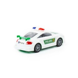 Masina de politie cu frictiune, girofar, 26x11x10cm