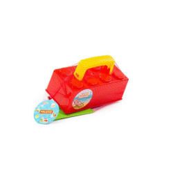 Set unelte zidarie jucarie, 3 piese colorate, 27x13x15 cm